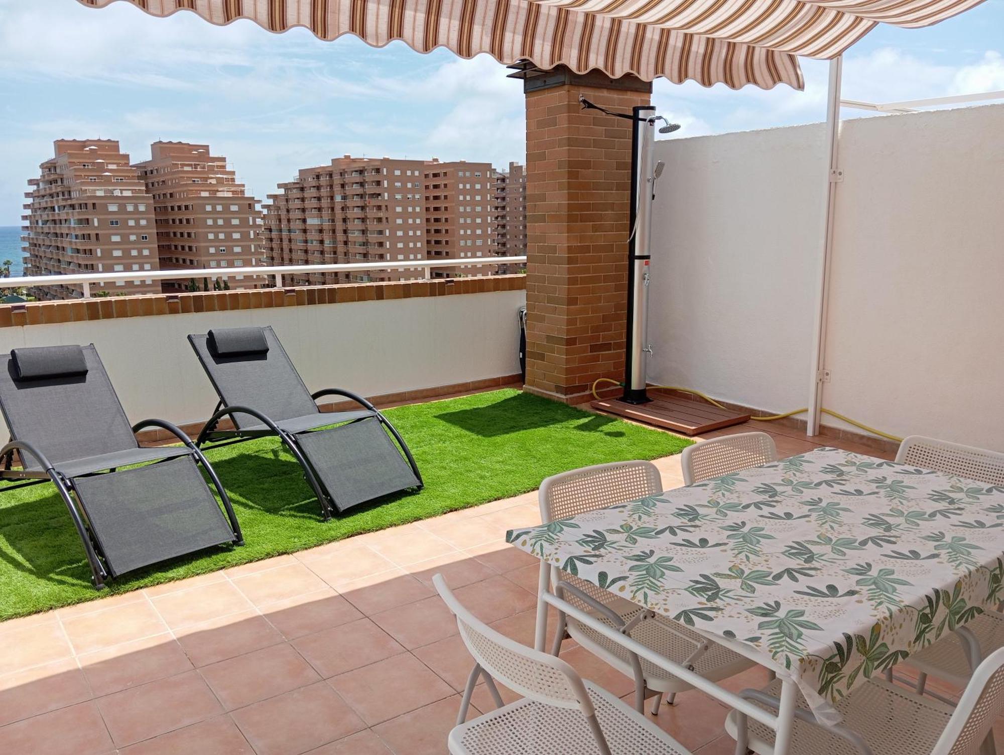 شقة Torremar 6 Frontal 2 Amaneceres De Oropesa 2ªlinea De Playa أوروبيسا ذيل مار المظهر الخارجي الصورة